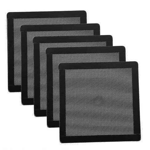 360mm 120mm x 2 PC Fan Dust Mesh Filter 4.72inch PVC Computer PC Case Dust Proof Filter Cover Magnetic Black 2-Pack in Kuwait