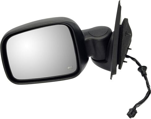 Dorman 955-1395 Driver Side Power Door Mirror - Heated / Folding Compatible with Select Jeep Models, Black in Saudi Arabia