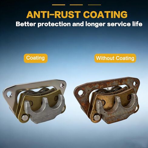 GSPSCN Front Left Right Brake Calipers w/Pads & Bracket for Polaris Outlaw 450 2008-2010,Outlaw 525 2007-2011丨RZR 570 2012-2021,RZR 570 S 2017,RZR 800 2008-2014,RZR S 800 2009-2014,OE# 1911529,1911530 in Kuwait