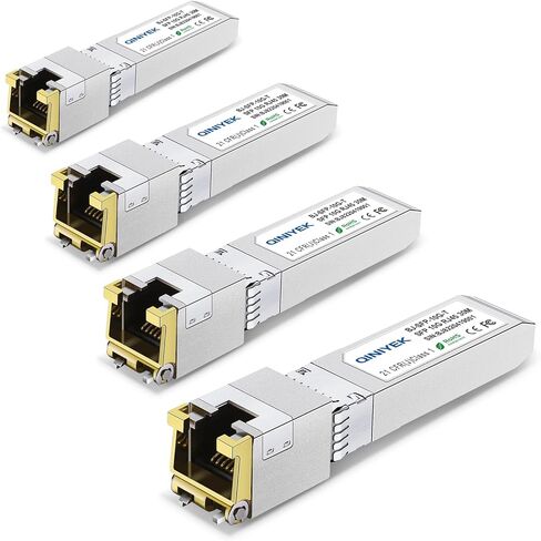 2Pack SFP+ إلى وحدة RJ-45 ، 10GBASE-T SFP+ ناقل النحاس GBIC TRANSSEIVER متوافق مع Cisco ، Meraki ، Ubiquiti ، D/TP Link ، Supermicro ، NetGear ، Broadcom ، المكونات والعب الساخنة ، 30 مترًا ، 30 مترًا. in Kuwait