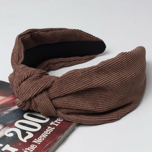 Cuizhiyu 2PK ليوبارد طباعة معقود Headbands للنساء لطيف واسعة أعلى عقدة عقال موضة سروال قصير عقدة عقال ليوبارد إكسسوارات الشعر in Kuwait