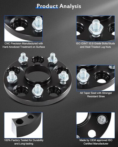 ECCPP 5x4.5 to 5x4.5 hubcentric Wheel Spacers 15mm 5 lug 5x114.3mm to 5x114.3mm Fit for Toyota Camry 1992–2025| for Toyota Supra 1986–2002| for Toyota Prius V 2012–2020 in Saudi Arabia