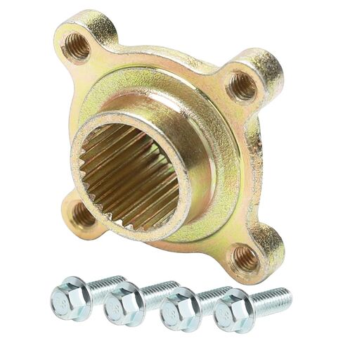28T Spline 4-Stud Rear Sprocket Hub Adapter for ATV Go Kart Quad Buggy 50cc–125cc Taotao, Coolster, Apollo in Kuwait