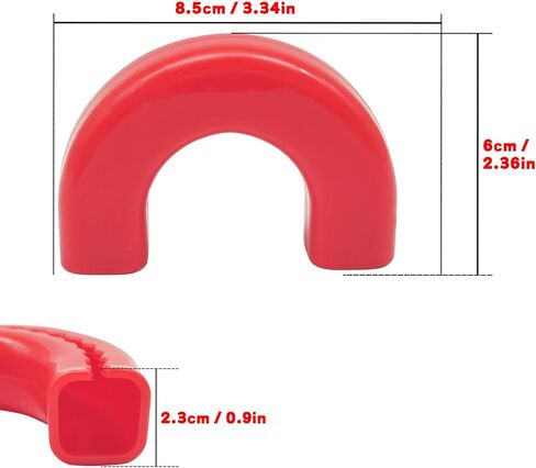 Tow Hooks Covers Compatible with Chevy Colorado Trailboss 2015-2026/GMC Canyon 2015-2022, Front Tow Hitch Cover Red (Not fit 2023-2026 Colorado Z71 ZR2) in Kuwait