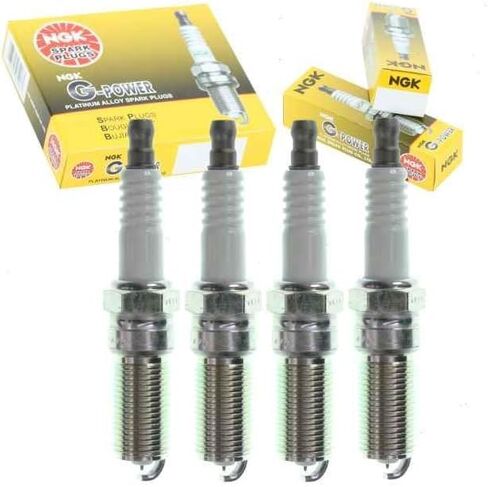 4 pc NGK G-Power Spark Plugs compatible with Mazda 3 2.0L 2.3L 2.5L L4 2006-2013 in Saudi Arabia