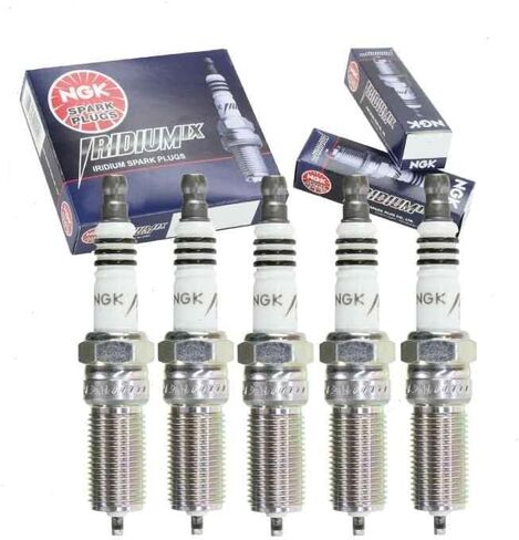 5 pc NGK Iridium IX Spark Plugs compatible with Chevrolet Colorado 3.5L 3.7L L5 2004-2012 in Saudi Arabia