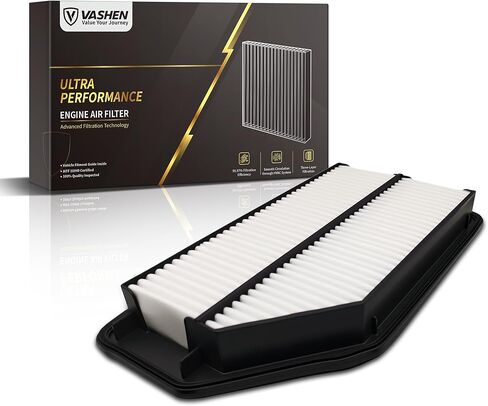 فلتر هواء المحرك CA11042، مناسب لسيارة Honda Odyssey 2017 2016 2015 2014 2013 2012 2011 V6 3.5L - يستبدل #17220-RV0-A00 in Kuwait