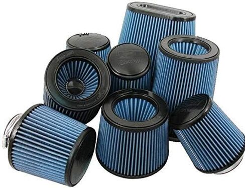 Injen Technology X-1021-BB 3.5" AMSOIL Ea Nano-Fiber Black and Blue Air Filter in Kuwait