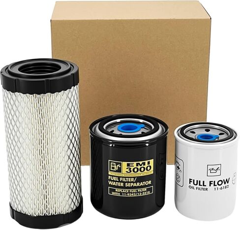 11-9059 Air Fi-lter 11-6182 فلتر زيت 11-9342 طقم صيانة فلتر الوقود مناسب لـ Th-ermo King Tripac APU أو Evolution in Kuwait