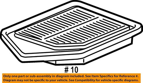 عنصر منظف الهواء الأصلي Honda 17220-REZ-A00، عادي in Kuwait