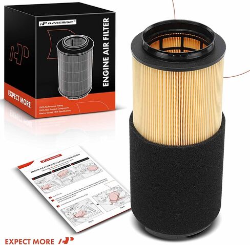 A-Premium Engine Air Filter Compatible with Volvo S60 2004-2009, V70 2004-2007, 2.4L 2.5L, Replace# AF3962, 8671488 in Saudi Arabia