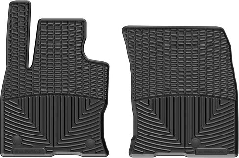 سجادات أرضية WeatherTech مناسبة لجميع الأحوال الجوية لسيارة Ford Escape، Escape Hybrid، Escape Plug-in Hybrid - الصف الأول (W531)، أسود in Saudi Arabia