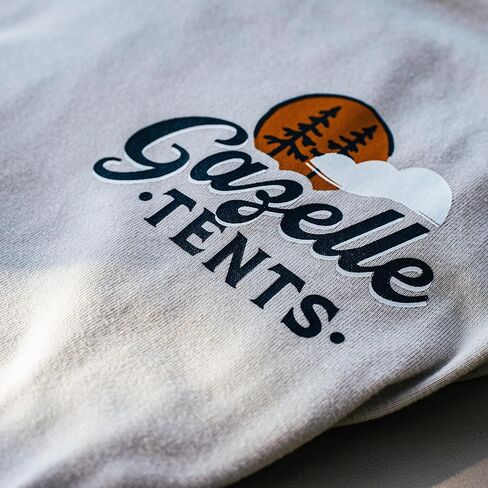 Gazelle Tents Unisex-Adult Campfire Long-Sleeve Hooded Tee in Saudi Arabia