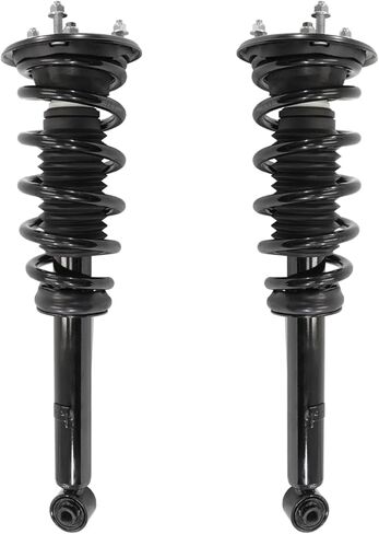 COMPLETESTRUTS - Front Quick Complete Strut Assemblies with Coil Springs Replacement for 1998-2005 Lexus GS300 - Set of 2, Quick Complete Strut Assembly, Black in Saudi Arabia