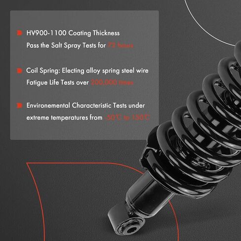 A-Premium Front Pair (2) Complete Strut and Coil Spring Assembly Compatible with Nissan Pathfinder 2005-2012, Xterra 2005-2015, Driver and Passenger Side in Saudi Arabia