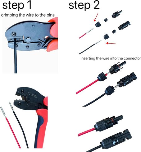 200PCS Solar connectors with Four spanners Solar Panels Connector IP67 Waterproof Connector Male/Female 100Pairs with 4 Spanners in Kuwait