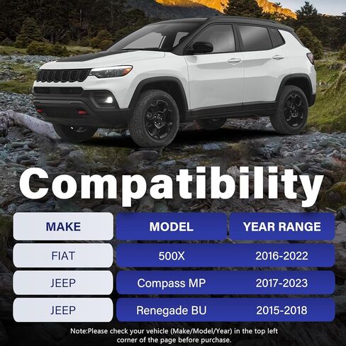 2Pcs Front Outer Tie Rod Ends Compatible With 2017-2023 Jeep Compass Renegade, Compatible With 2016-2022 Fiat 500X in Saudi Arabia
