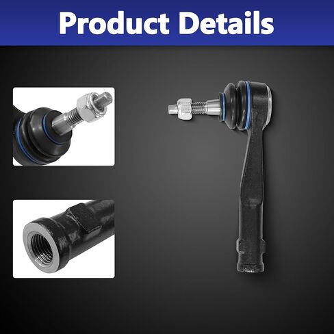 2Pcs Front Outer Tie Rod Ends Compatible With 2017-2023 Jeep Compass Renegade, Compatible With 2016-2022 Fiat 500X in Saudi Arabia