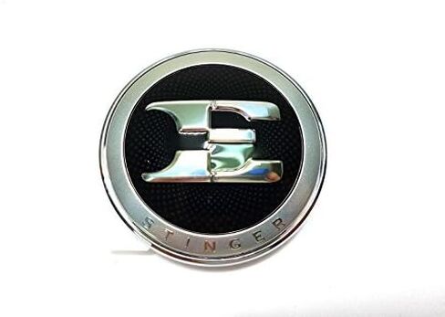 Genuine OEM E Logo Front Hood Emblem Badge For 2017 2018 2019 Kia Stinger in Saudi Arabia