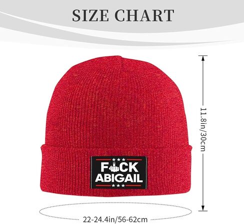 Fuck Abigail Spanberger Knit Hat Abigail Spanberger Sucks Beanie Warm Winter Hat for Men Women Black in Saudi Arabia