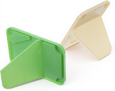 12 قطعة من مرايا مكياج سطح المكتب، مرآة مكتب مكياج صغيرة قابلة للطي مقاس 8 بوصات مع حامل، قابلة للتعديل 90 درجة، طاولة زينة للسفر لحفلات السبا، والبنات، والنساء، والجمال، 4 ألوان in Kuwait