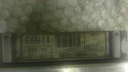 Engine ECM Control Module 5.0L 86 Compatible with Ford E150 Van E6TF12A650J1C E6TF-12A650-J1C in Saudi Arabia