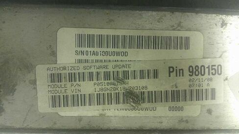 وحدة التحكم في المحرك ECM 3.7L تناسب 2008 08 متوافقة مع سيارة جيب المتوافقة مع Liberty P05187513AH 05187513AH in Saudi Arabia