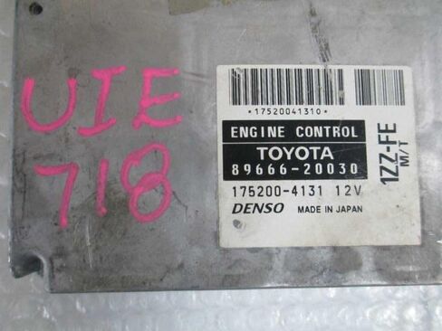 وحدة التحكم في المحرك ECM GT 1ZZFE المحرك يناسب 00 CELICA 89666-20030 8966620030 in Saudi Arabia