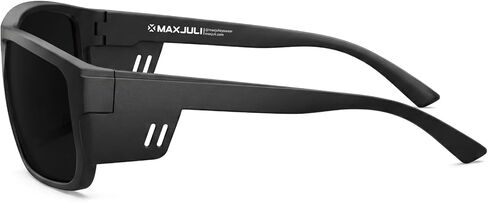 MAXJULI Z87 XL Side Shield Sunglasses for Men with Big Heads TR90 Ultralight UV400 Protection Safety Glasses 8708 in Saudi Arabia