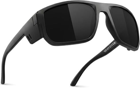 MAXJULI Z87 XL Side Shield Sunglasses for Men with Big Heads TR90 Ultralight UV400 Protection Safety Glasses 8708 in Saudi Arabia