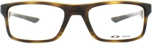 نظارة طبية Oakley PLANK 2.0 OX8081-808104 بإطار بني سلحفاة 49 ملم مع عدسة تجريبية شفافة in Saudi Arabia