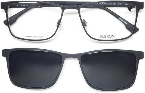 نظارة طبية فليكسون FLX 1001 MAG SET 001 أسود in Kuwait