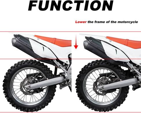 Xitomer 1-1/2" Rear Lowering Kit Compatible with Hypermotard 821, Hypermotard 939, Hypermotard SP 2013-2018 Rear Suspension Linkage Riser in Saudi Arabia