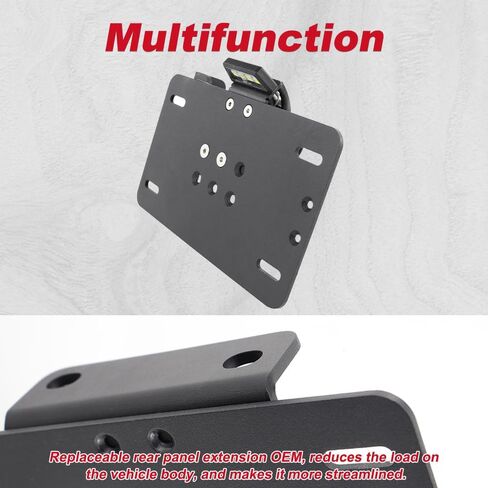 Xitomer Side License Plate Holder Compatible with 2025 CF Moto 700 CLX Sport, 700 CLX Sport Heritage Side Fender Eliminator for CF Moto 700 CLX Sport/Heritage 2022-2025 Tail Tidy with Plate Light in Saudi Arabia