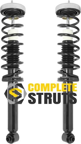 COMPLETESTRUTS Rear Quick Complete Strut Assemblies with Coil Springs Replacement for 2008-2010 BMW 528i E60 - Set of 2 in Saudi Arabia