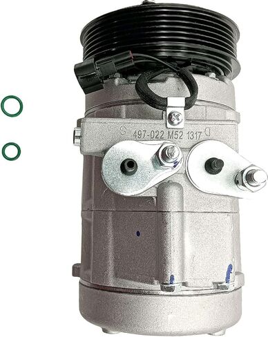 A/C Air Conditioner Compressor with Clutch Replacement for Ford Expedition F-150 F-250 F-350 F-450 F-550 F53 Lobo 2006-2014 for Lincoln Mark LT Navigator 2007-2014 CO 10905C in Kuwait