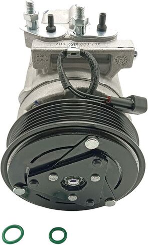 A/C Air Conditioner Compressor with Clutch Replacement for Ford Expedition F-150 F-250 F-350 F-450 F-550 F53 Lobo 2006-2014 for Lincoln Mark LT Navigator 2007-2014 CO 10905C in Kuwait