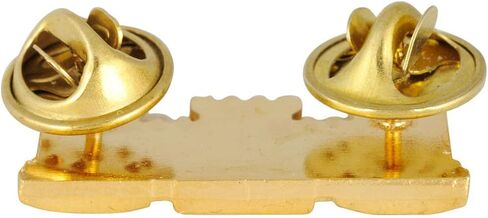 MEDALS OF AMERICA EST. 1976 Army Officer Engineer Collar Insignia Pair in Saudi Arabia
