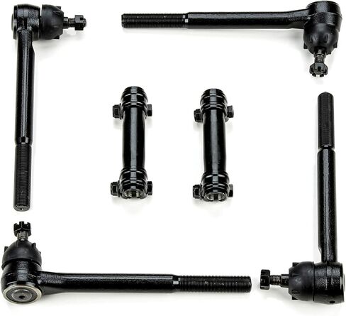 Tie Rod Steering Rebuild Kit Compatible with Chevrolet Chevelle/Monte Carlo/El Camino OEM Spec Replacements (6 Piece Kit) in Kuwait
