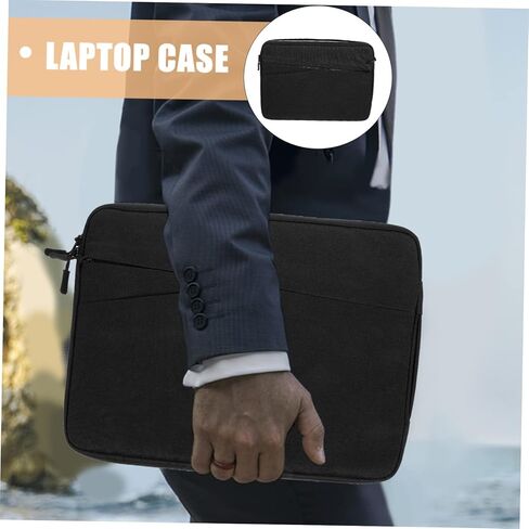 Laptop Carrying Bag for Stylish Sleeve with Handles Multi Pocket Design for Accessories for Business and Students Unique Tote in Kuwait
