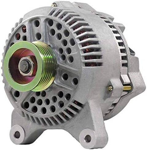 RAREELECTRICAL المولد 12V 130 أمبير متوافق مع 1992-2008 فورد E-150 E-250 E-350 E-450 4.6L 5.4L V8 6.8L V10 F-250 F-550 كراون فيكتوريا لينكولن تاون كار Gl-317 in Kuwait