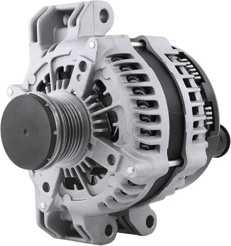 Detroit Axle - 3.6L Alternator for Dodge Charger Durango Jeep Grand Cherokee L Ram 1500 Classic [220A, 14V, CW] Alternator with 6 Groove Clutch Pulley Replacement in Saudi Arabia