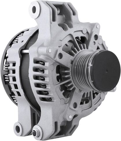 Detroit Axle - 3.6L Alternator for Dodge Charger Durango Jeep Grand Cherokee L Ram 1500 Classic [220A, 14V, CW] Alternator with 6 Groove Clutch Pulley Replacement in Saudi Arabia
