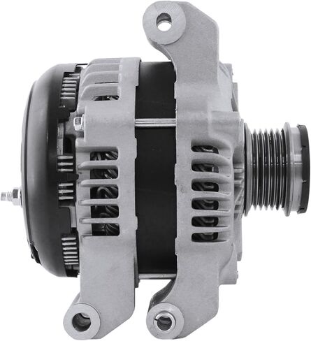 Detroit Axle - 3.6L Alternator for Dodge Charger Durango Jeep Grand Cherokee L Ram 1500 Classic [220A, 14V, CW] Alternator with 6 Groove Clutch Pulley Replacement in Saudi Arabia