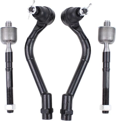 Front Inner and Outer Left Right Tie Rod End for Kia Cadenza 2014-2016, Optima 2011-2015, Hyundai Azera 2012-2017, Sonata 2011-2014 in Saudi Arabia