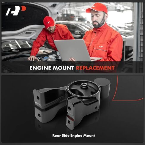 A-Premium Rear Engine Motor Mount Compatible with Hyundai Sonata 2011 2012 2013 2014 2015 2.4L in Saudi Arabia