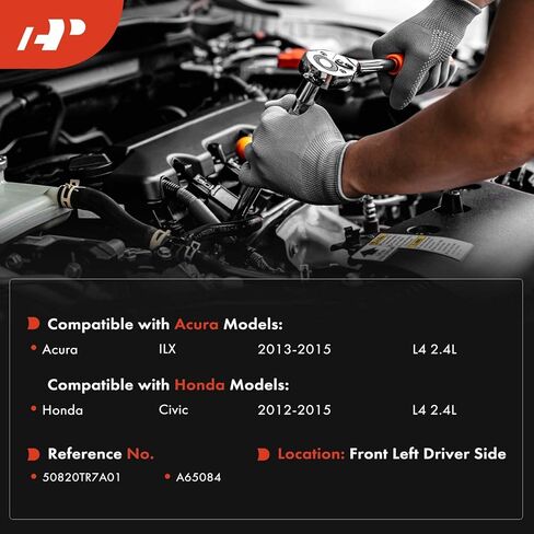 A-Premium Front Left Driver Side Engine Motor Mount Compatible with Honda Civic 2012-2015 & Acura ILX 2013-2015 in Saudi Arabia