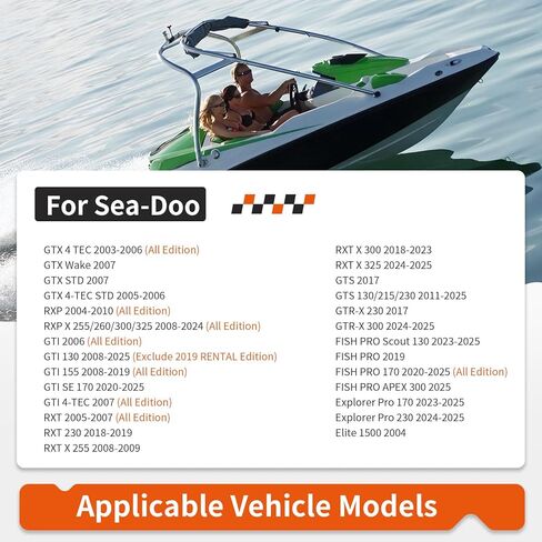 Heavy Duty Front + Rear Engine Motor Mounts Kit for Sea Doo 150 200 210 Speedster Wake Challenger RXT Wake 2003-2025 in Saudi Arabia