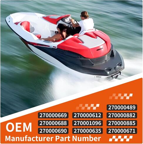Heavy Duty Front + Rear Engine Motor Mounts Kit for Sea Doo 150 200 210 Speedster Wake Challenger RXT Wake 2003-2025 in Saudi Arabia