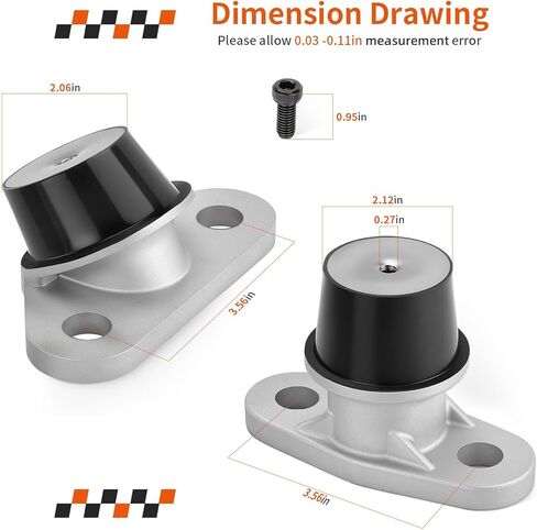Heavy Duty Front + Rear Engine Motor Mounts Kit for Sea Doo 150 200 210 Speedster Wake Challenger RXT Wake 2003-2025 in Saudi Arabia